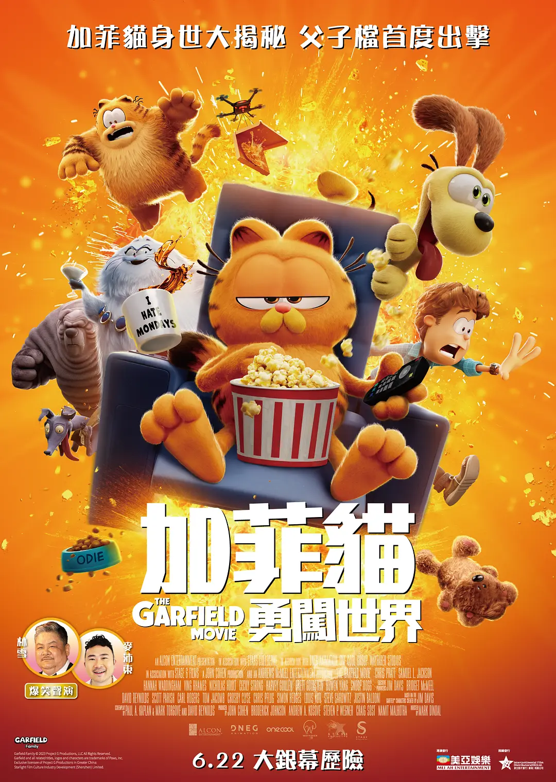 加菲猫:勇闯世界 加菲猫家族粤语版